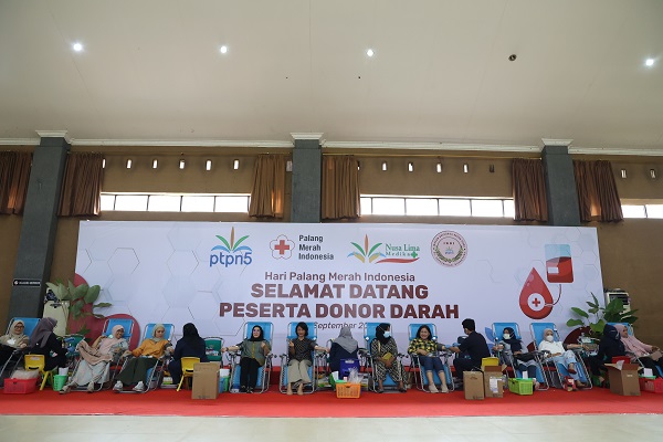 Kumpulkan 115 Kantong Darah, PMI Apresiasi Donor Darah IKBI PTPN V