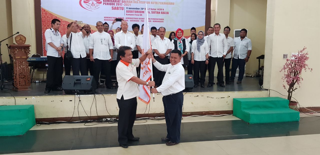 IKA FISIP Unri Komda Pekanbaru ini Dikukuhkan, Diharap Beri Kontribusi 