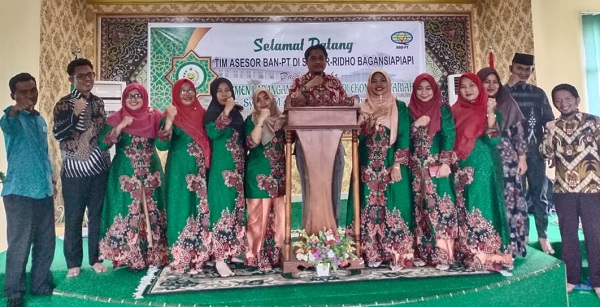 BAN PT Visitasi Prodi Ekonomi Syariah STAI Ar-Ridho Bagansiapiapi