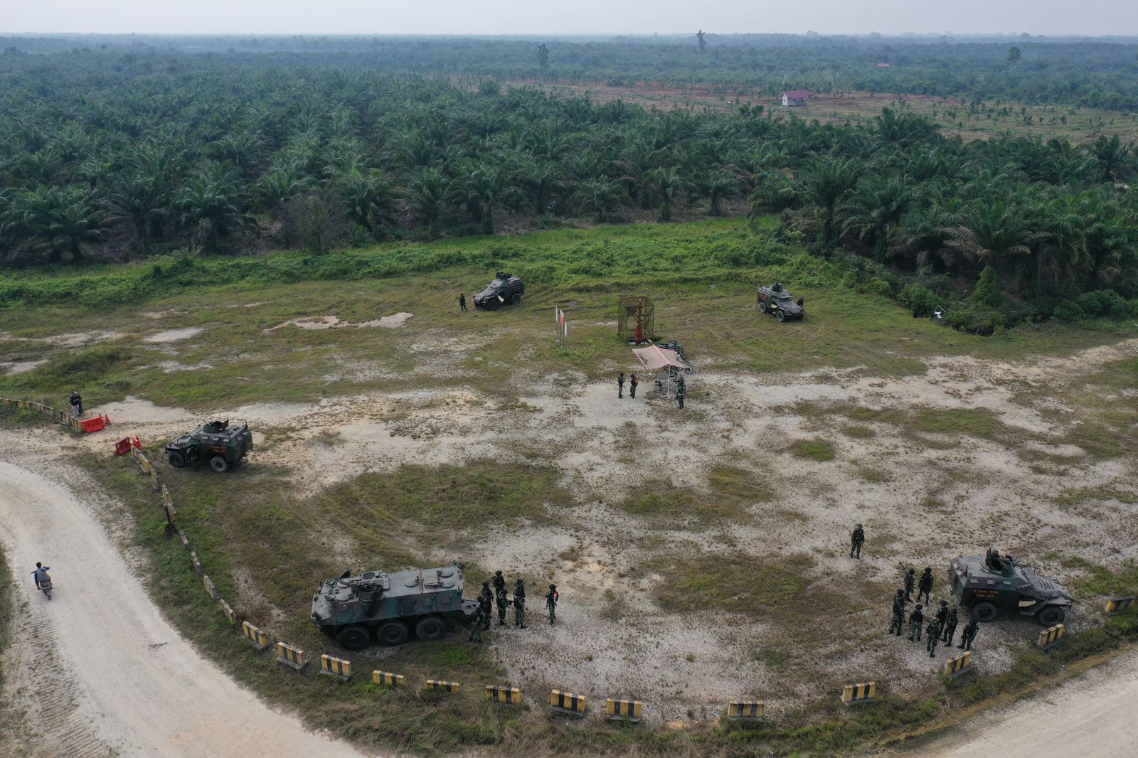 EMP Bentu Ltd dan Kompi Kavaleri Gelar Simulasi Pengamanan Obyek Vital Nasional