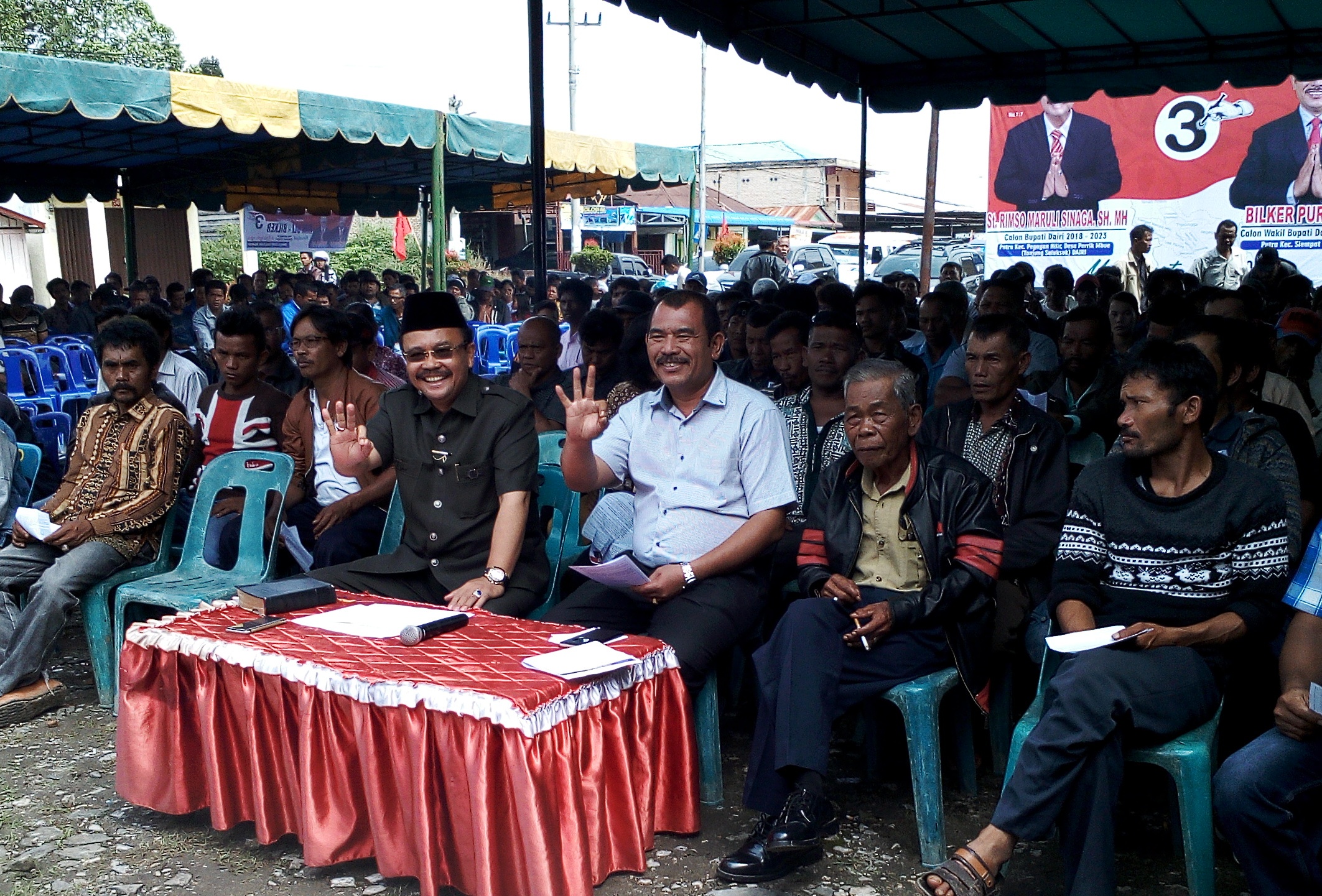Calon Bupati Dairi Rimso Sinaga : Tiga Pilar Untuk  Membangun Dairi