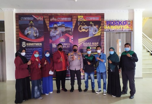 Kapolres Ajak Mahasiswa Bersinergi Jaga Kamtibmas