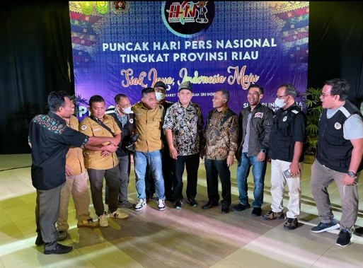 PWI Bengkalis : HPN Tingkat Provinsi Riau di Siak Sukses