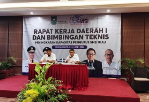 Rakerda I SMSI Riau, Siap Benahi dan Tingkatkan Kualitas Media Anggota