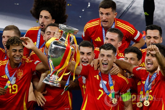 Bungkam Inggris, Spanyo Juarai Euro 2024 