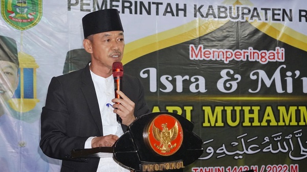 Peringati Isra Miraj, Bupati Ajak Semua Elemen Tingkatkan Persaudaraan