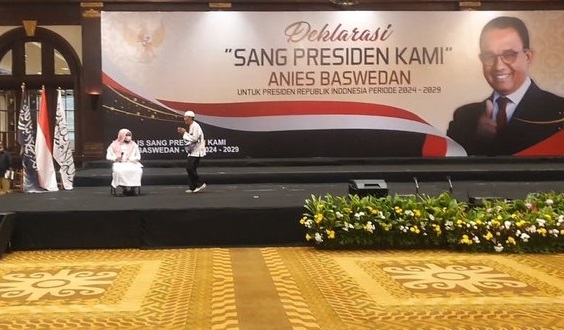 Bendera Mirip HTI Muncul di Acara Deklarasi Dukung Anies Nyapres, Polisi Langsung Usut