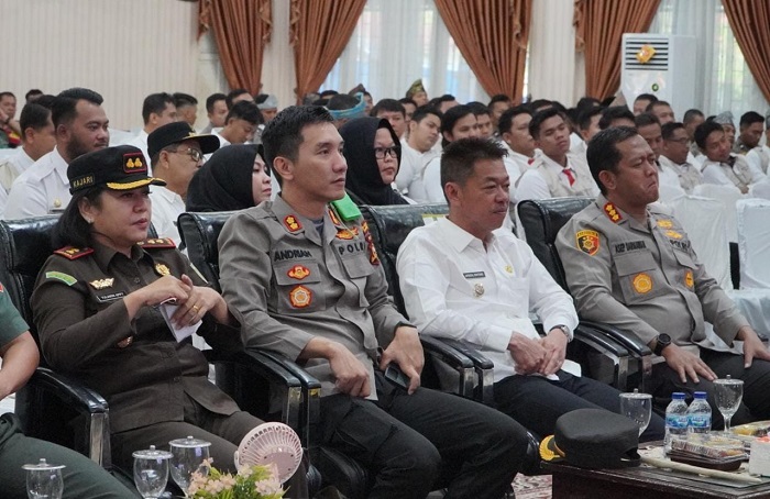 Hadiri Launching Polisi RW, Bupati Rohil : Program Ini Meningkatkan Sinergitas Polres Dengan Pemda