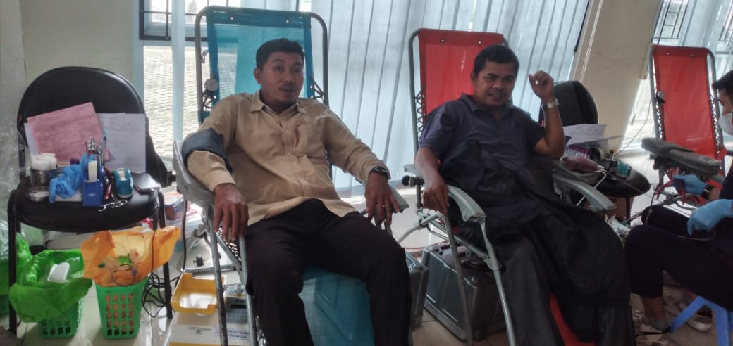 PWI Riau Kumpulkan 117 Kantong Darah Pada Bhakti Sosial   HPN 2023