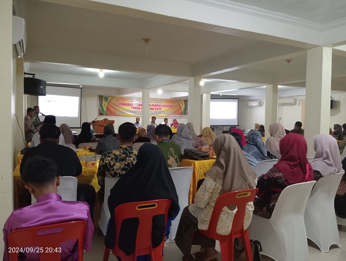 Plt Bupati Rohil Sulaiman Sosialisasikan Pembinaan Perpustakaan