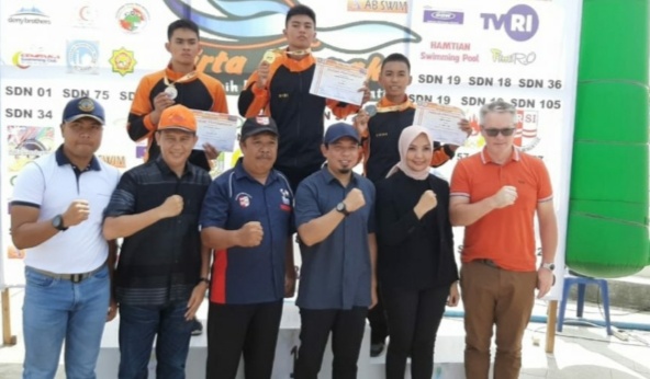 Wakil Walikota Bengkulu Berharap Muncul Atlet Renang Nasional Asli Daerah