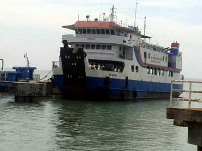  Baling-baling KMP Senangin Dipenuhi Jaring