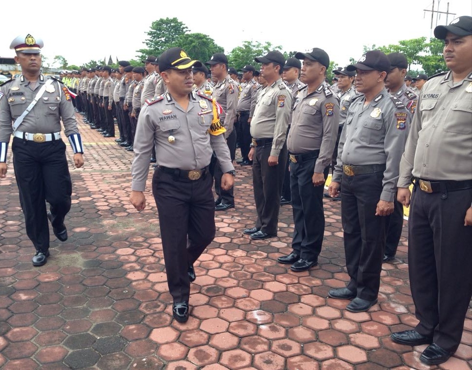 Polres Rohil Kerahkan 492 Personil Amankan Pilgubri