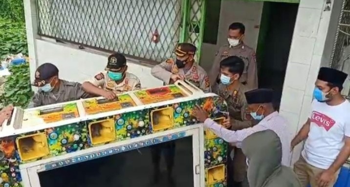 Kapolres Rohil Angkut Tiga Unit Mesin Gelper Dari Ibukota Rohil