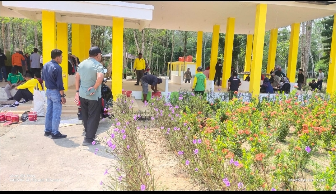 Kadis LH Rohil Pantau Lokasi Persiapan Peringatan HLH Sedunia Tahun 2023