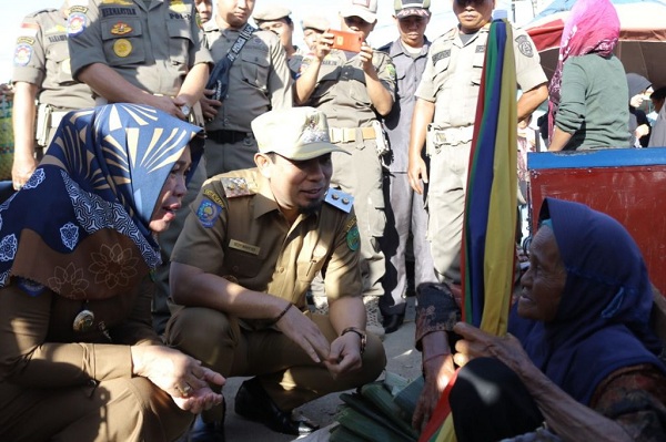 Relokasi Pedagang, Wawali Bersama OPD Terkait Gelar Apel di Pasar Panorama