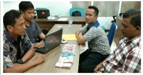 Oknum Lurah Sidomulyo Barat OTT dengan Uang Rp10 jt.