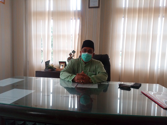 Security UPTD Metrologi Disperindagsar Rohil Terkonfirmasi Positif Covid-19
