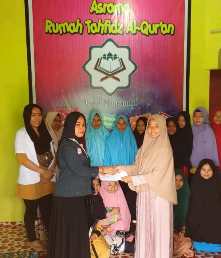 Saling Berbagi, IDI Rohil Santuni Anak Yatim di Empat Lokasi