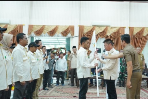 Bupati Afrizal Sintong Kukuhkan Pengurus FKDM Kabupaten dan Kecamatan se-Rohil