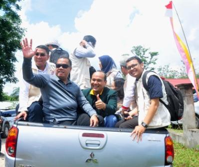 Bupati Yopi Hadiri Bakti Sosial IDI Inhu