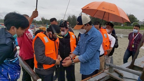Nelayan Kota Bengkulu Terima Bantuan Mesin Konversi BBM ke BBG 