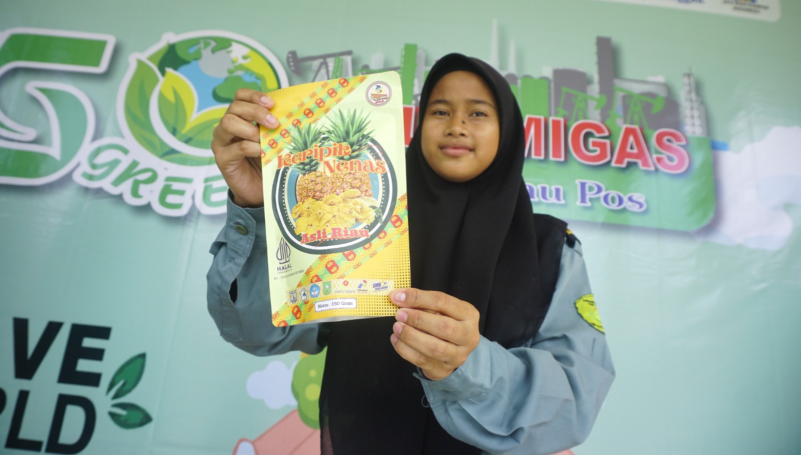 Binaan PHR, Siswa SMKN 3 Mandau Ciptakan Keripik Nanas dengan Cita Rasa Khas