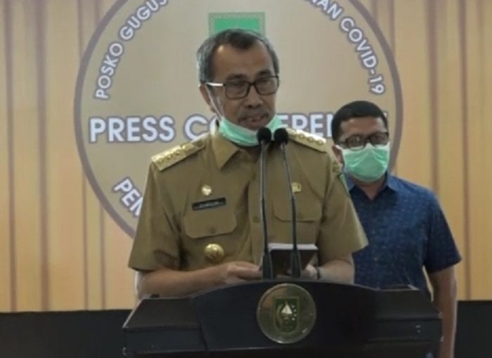 Zona Merah, Gubri  Riau Minta Warga Isolasi Diri