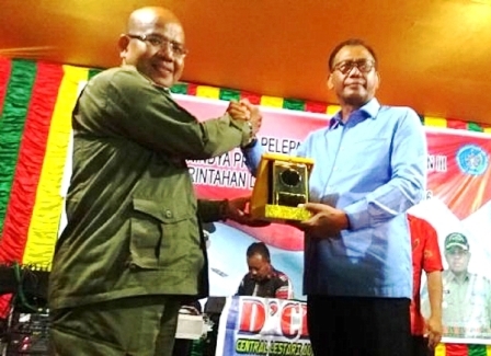 Penutupan PKL III Praja IPDN,  Bupati Gelar Malam Keakraban di Parit Bay Park