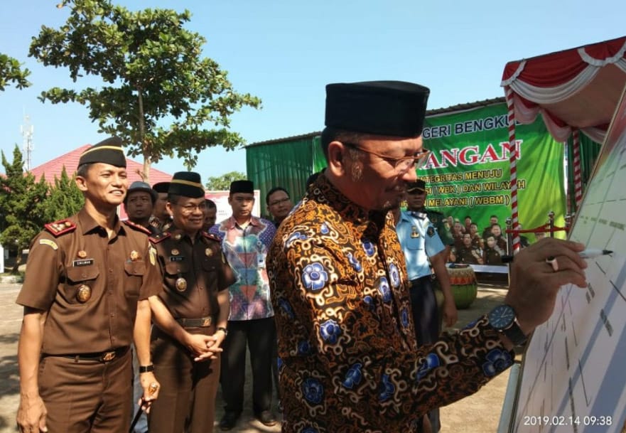 Zona Integritas Kota Bengkulu Wujudkan WBK dan WBBM