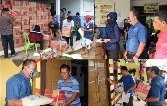 Beras dan Mie Periode Kedua Disalurkan, Warga Sambut dengan Syukur dan Gembira