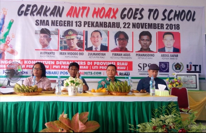 Ketua PWI ajak Generasi Milenial Lawan Hoax