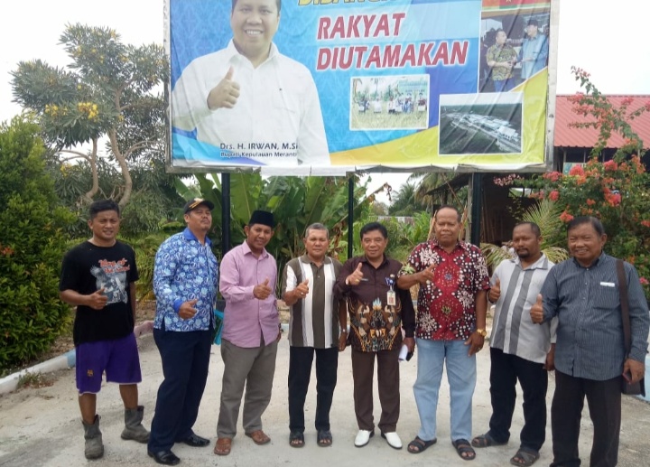 Asisten I Sekdakab Syamsuddin SH. MH Tinjau Rumah Singgah Meranti di Karimun.