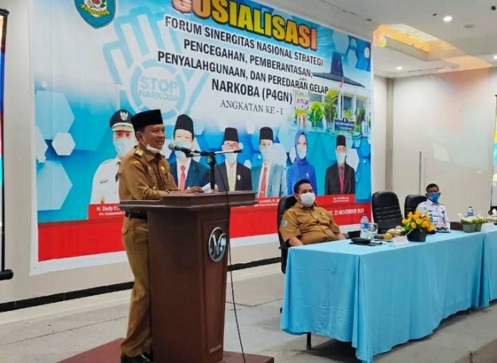 Sekdaprov Bengkulu : Narkoba Adalah Musuh Bersama