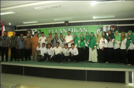  Wabup Khairizal Hadiri Pelantikan Pengurus HMI