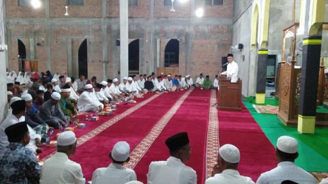 Wabup Meranti: Membangun Masjid Mudah, yang Penting Memakmurkannya