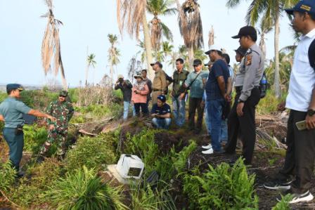Tim Studi Kementerian dan Lembaga Lakukan Kajian Abrasi di Pulau Bengkalis