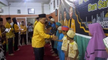 DPC Hanura Rohil Berbagi Santuni Anak Yatim