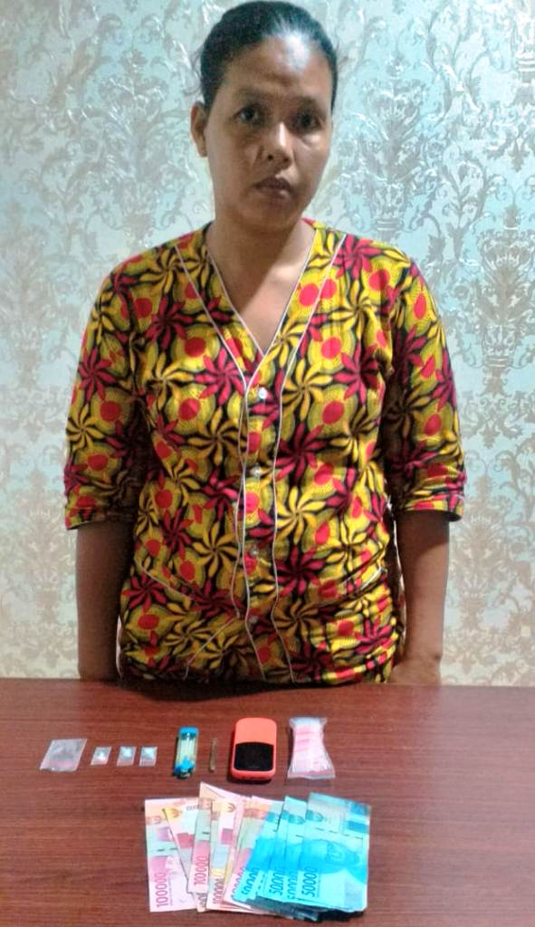 Polsek Bangko Amankan Ibu Rumah Tangga Pelaku Narkotika 