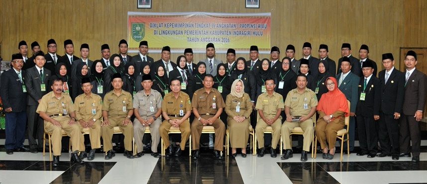 40 ASN Pemkab Inhu Ikuti Diklat Kepemimpinan Tingkat IV