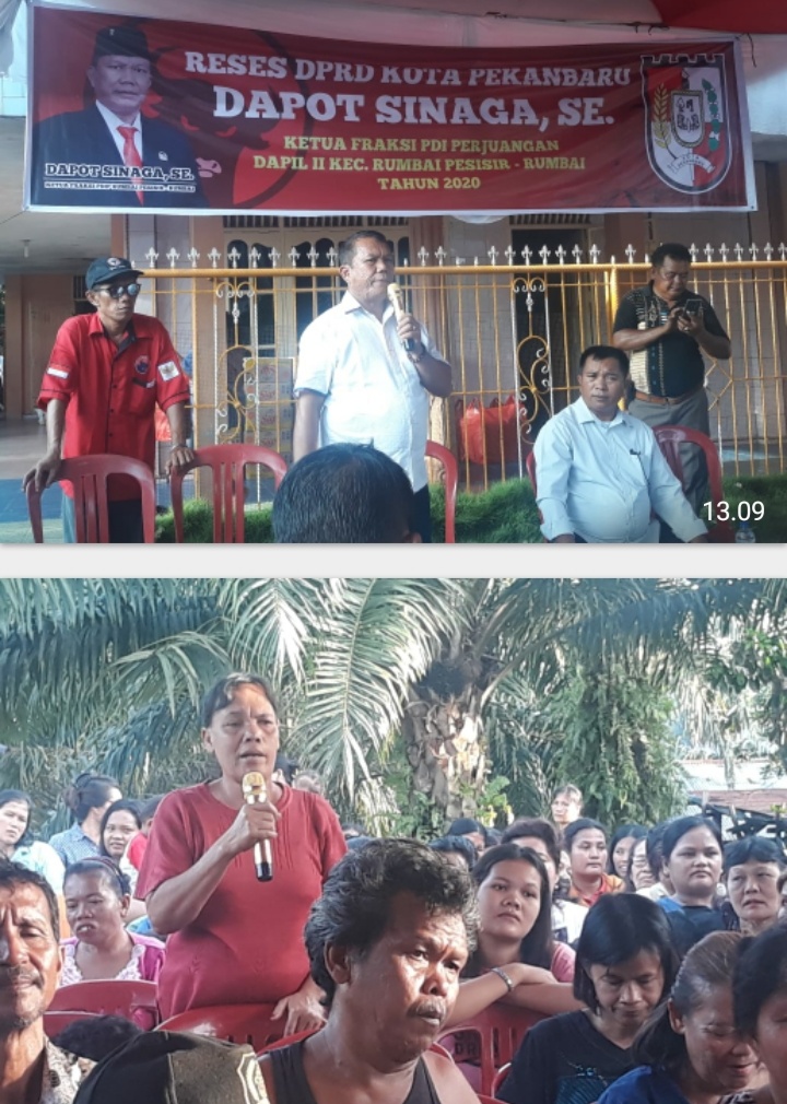 Membela Kepentingan Rakyat, Dapot Sinaga Disebut Dewan Pembangunan Palas Pastoran.