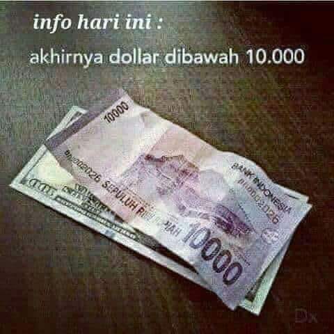 Pelemahan Rupiah,  Celah Kampanye Hantam Pemerintah
