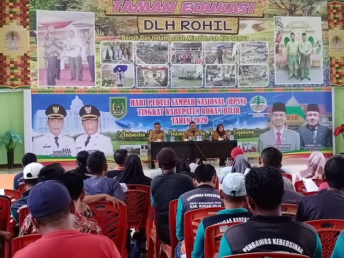 Satgas Pengawas Pengelolaan Sampah Dikukuhkan, Warga Rohil Harus Tau Ini Sanksinya