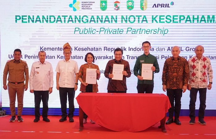 Kemitraan PPP Kemenkes RI dan APRIL Group Tingkatkan Deteksi Dini Pelayanan Kesehatan Primer