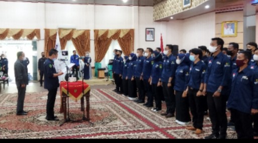 Dinakhodai Nalladia Ayu Rokan, Bupati Lantik Pengurus GMRB Rohil