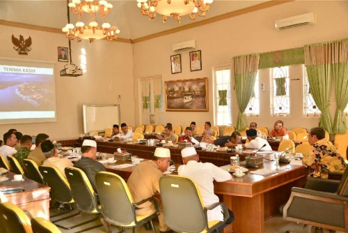 Bupati Siak Gelar Rapat Percepat Pembangunan Tugu Sejarah