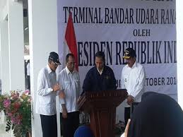 Presiden Jokowi Resmikan Bandara Ranai Natuna