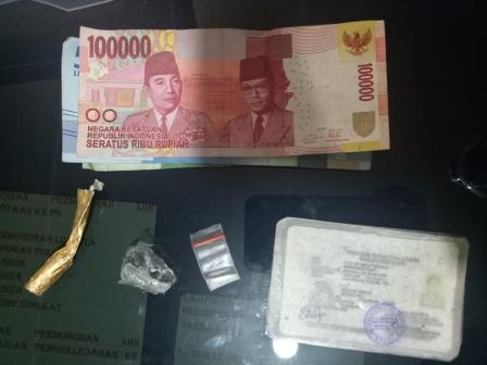 Polres Dairi Ciduk Pengedar Narkoba Bersama Satu Paket Barang Bukti