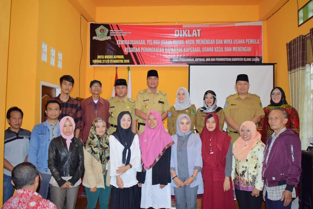 Disperindag RL Gelar Diklat Kewirausahaan