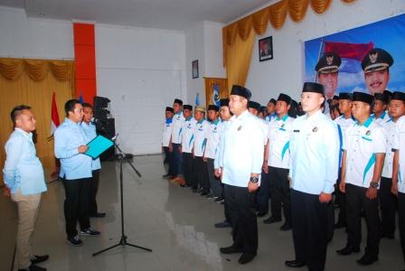 Resmi Dilantik, Daniel Eka Perdana Pimpin KNPI Inhu